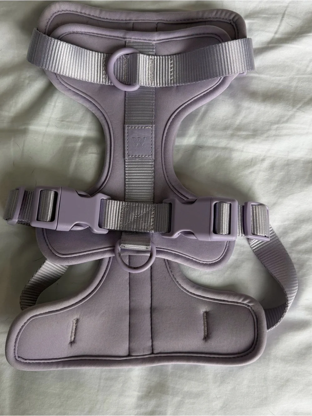 Wild One Lavender Padded Dog Harness with Quick-Release Buckles